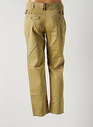 Pantalon 7/8 țesătură poplin mărime normală verde MY PANTS femeie
