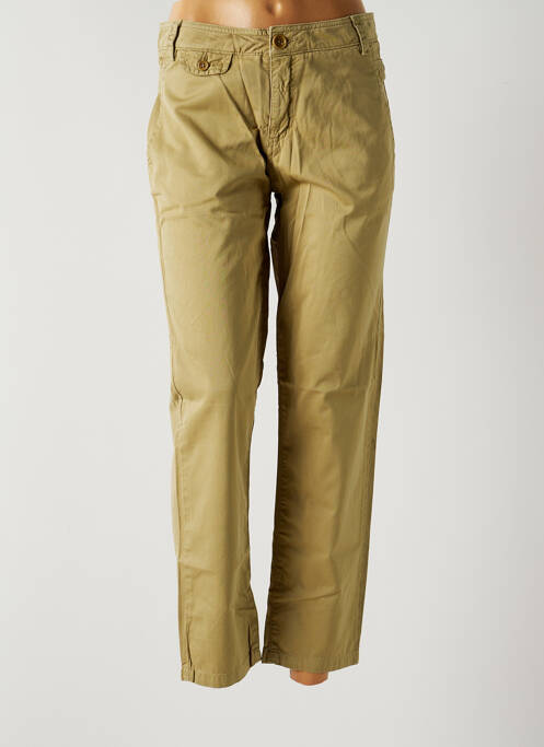 Pantalon 7/8 verde MY PANTS femeie