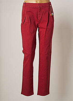 Pantalon chino roșu LEON & HARPER femeie