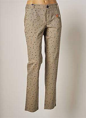 Pantalon chino gri LEON & HARPER femeie