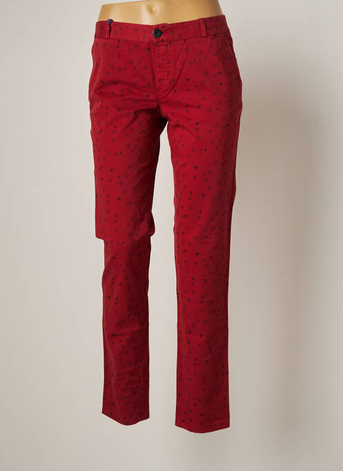 Pantalon chino roșu LEON & HARPER femeie