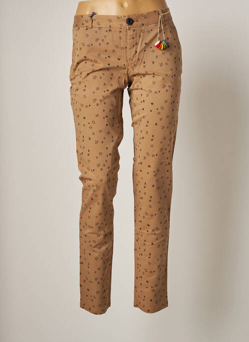 Pantalon chino bej LEON & HARPER femeie