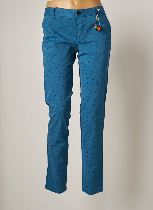 Pantalon chino albastru LEON & HARPER femeie