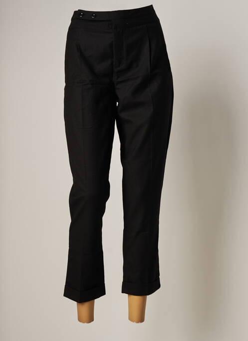 Pantalon 7/8 negru TEDDY SMITH femeie