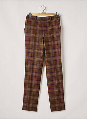 Pantalon chino maro LEON & HARPER femeie
