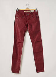 Pantalon slim talie joasă talie joasă roșu FREEMAN T.PORTER femeie