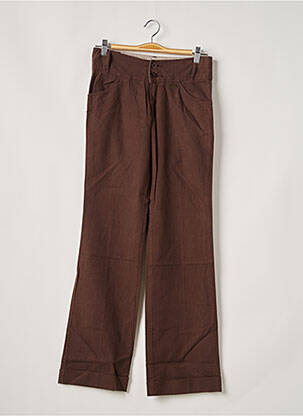 Pantalon cargo maro TEDDY SMITH femeie