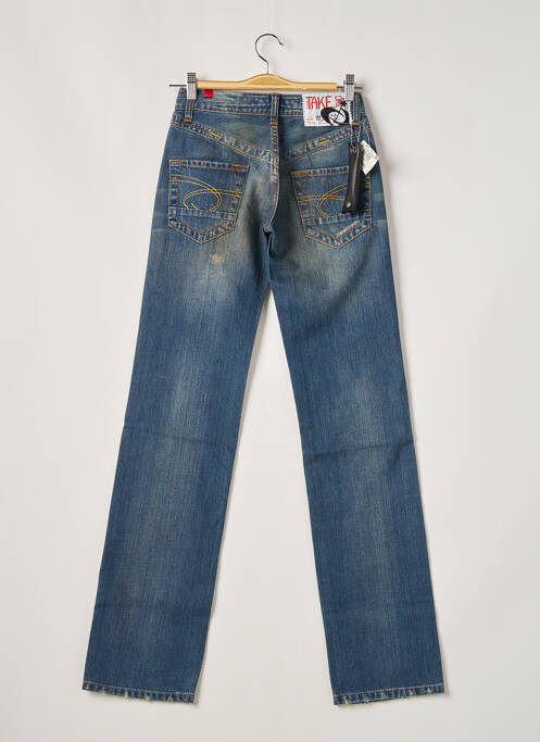 Blugi cu croială dreaptă albastru TAKE TWO femeie