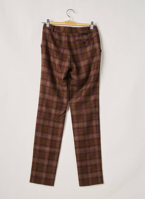 Pantalon chino maro LEON & HARPER femeie
