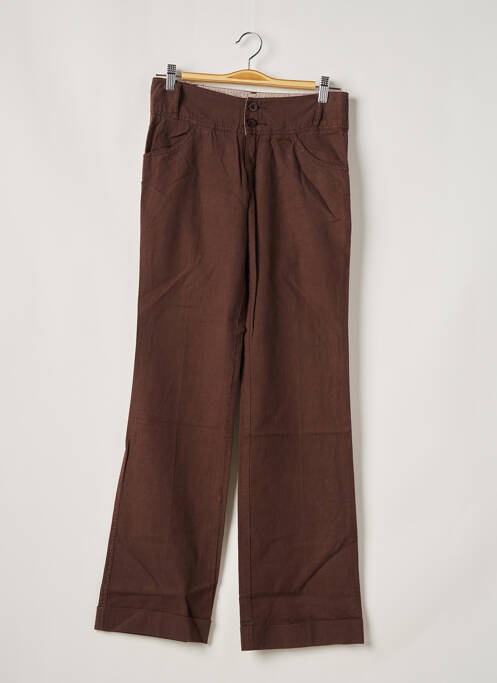 Pantalon cargo maro TEDDY SMITH femeie