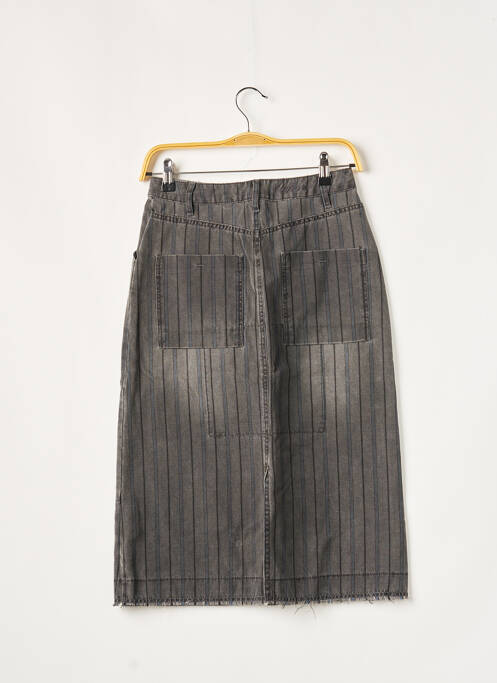 Fustă midi gri SCHOOL RAG femeie