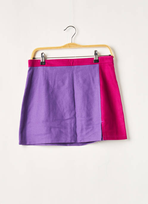 Fustă scurtă violet TIM BARGEOT femeie