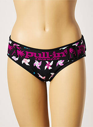 Chiloți de baie negru PULL IN femeie