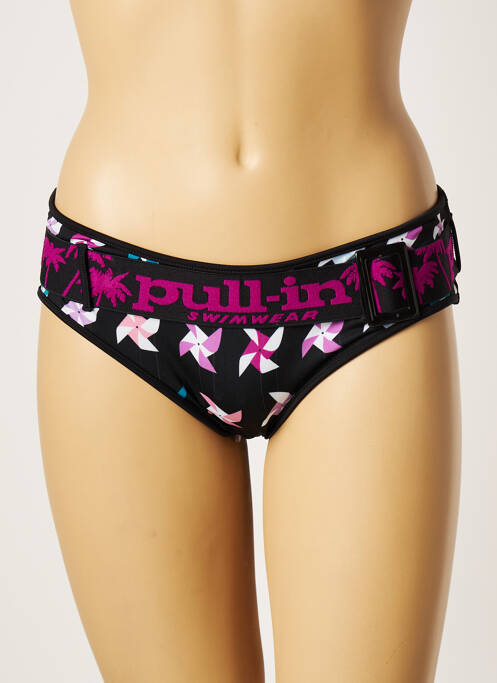 Chiloți de baie negru PULL IN femeie