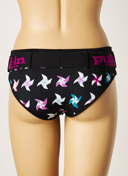 Chiloți de baie negru PULL IN femeie