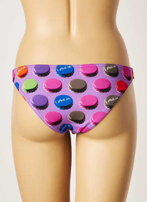 Chiloți de baie violet PULL IN femeie