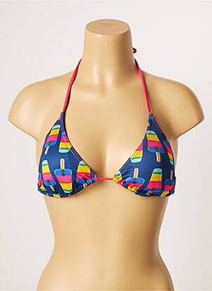 Sutien de costum de baie albastru PULL IN femeie