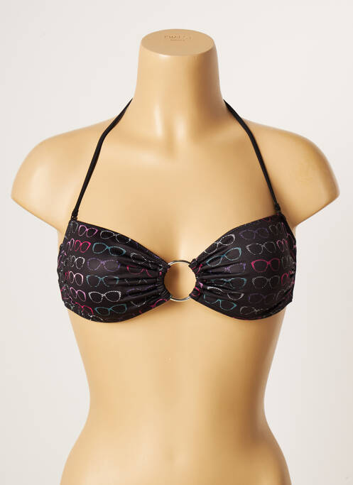 Sutien de costum de baie negru PULL IN femeie