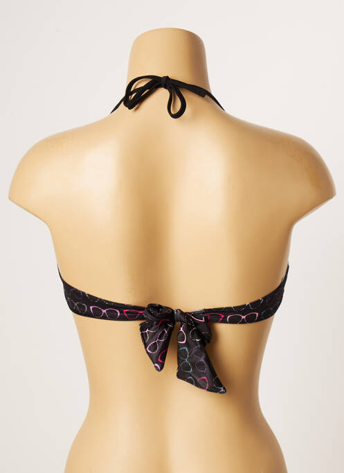 Sutien de costum de baie negru PULL IN femeie