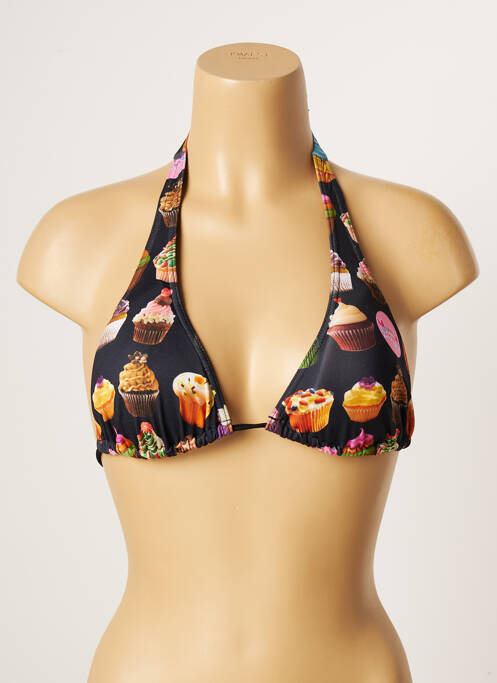 Sutien de costum de baie negru PULL IN femeie