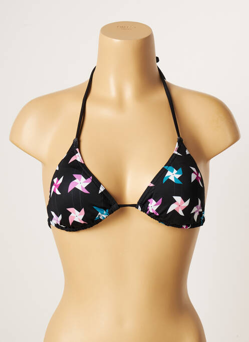 Sutien de costum de baie negru PULL IN femeie