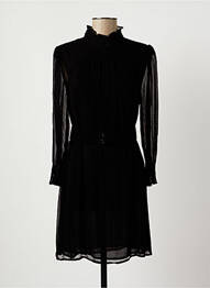 Rochie scurtă mâneci lungi mâneci lungi negru SEE U SOON femeie
