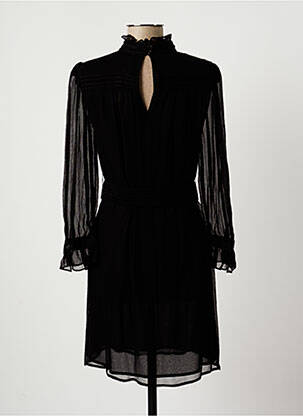 Rochie scurtă mâneci lungi mâneci lungi negru SEE U SOON femeie