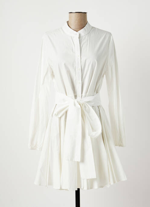 Rochie scurtă alb CHOKLATE femeie