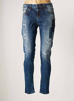 Blugi boyfriend albastru LTB femeie