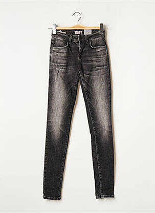 Blugi skinny efect uzat decolorat mărime normală gri LTB femeie