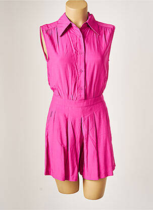 Salopetă scurtă roz SEE U SOON femeie