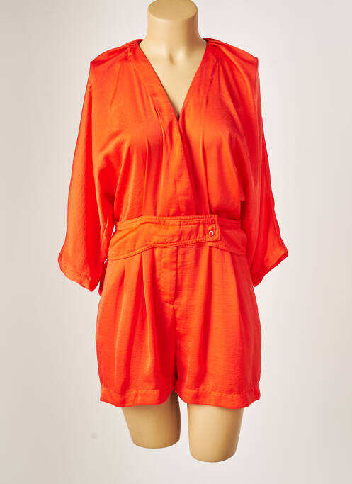 Salopetă scurtă portocaliu SEE U SOON femeie