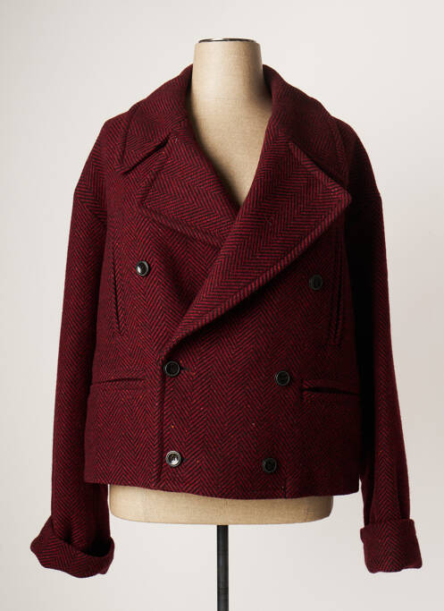 Palton scurt roșu EMPORIO ARMANI femeie