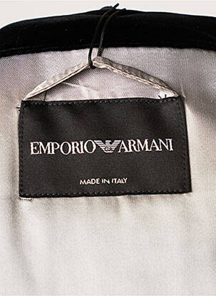 Palton lung închidere presată fără glugă albastru EMPORIO ARMANI femeie