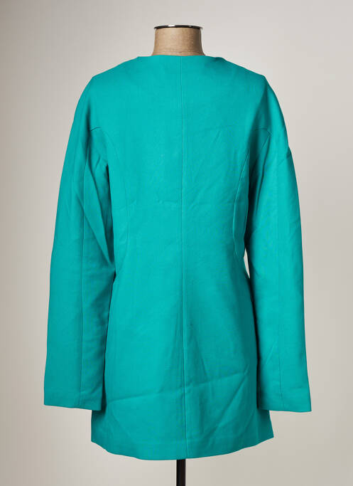 Palton lung albastru VILA femeie