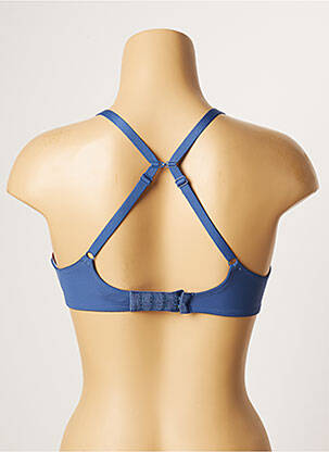 Sutien efect material satinat top sutien modelat albastru PASSIONATA femeie