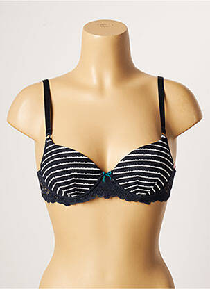 Sutien efect material satinat top sutien modelat albastru PASSIONATA femeie