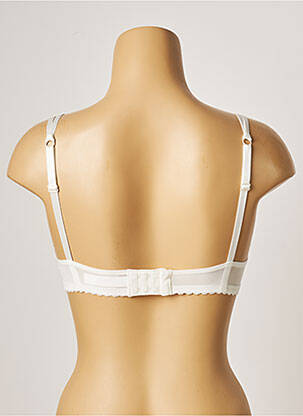 Sutien efect material satinat top sutien push-up bej PASSIONATA femeie
