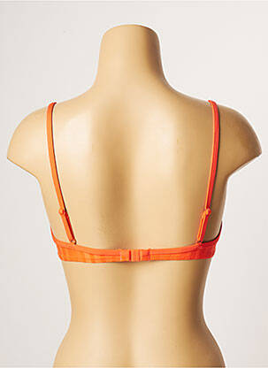 Sutien de costum de baie elasticitate top sutien modelat portocalie CHERRY BEACH femeie