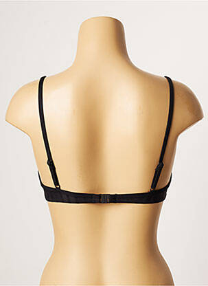 Sutien de costum de baie elasticitate top sutien modelat negru CHERRY BEACH femeie