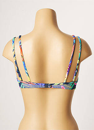 Sutien de costum de baie elasticitate top sutien modelat albastru CHERRY BEACH femeie