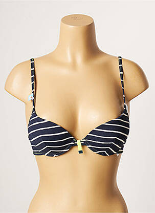 Sutien top sutien push-up top sutien push-up albastru CHERRY BEACH femeie