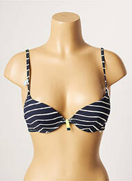 Sutien top sutien push-up top sutien push-up albastru CHERRY BEACH femeie