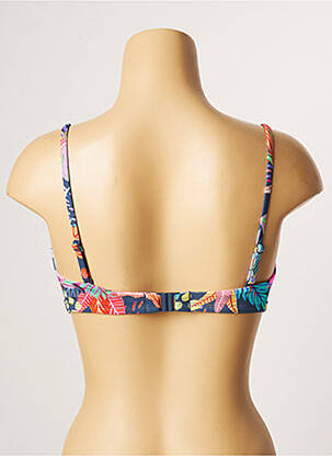 Sutien de costum de baie elasticitate top bentiță albastru CHERRY BEACH femeie
