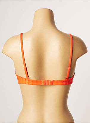 Sutien de costum de baie elasticitate top sutien modelat portocaliu CHERRY BEACH femeie