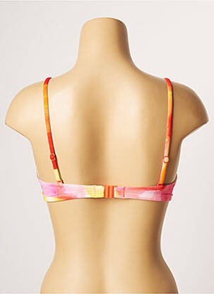 Sutien de costum de baie elasticitate top sutien modelat portocaliu CHERRY BEACH femeie
