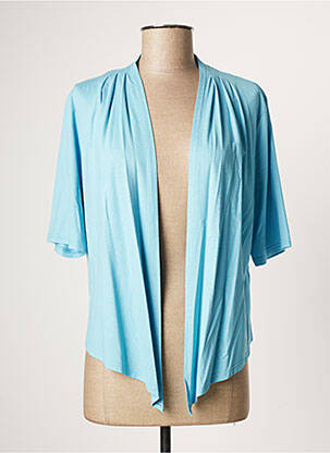 Vestă cu mâneci scurte albastru FRANK WALDER femeie