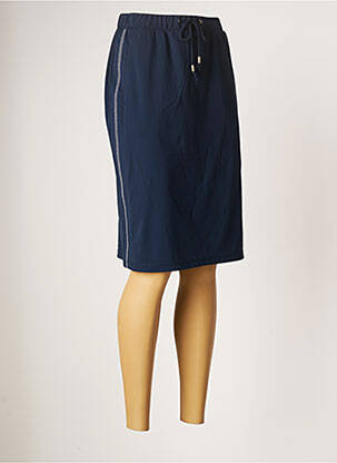 Fustă midi albastru MERI & ESCA femeie