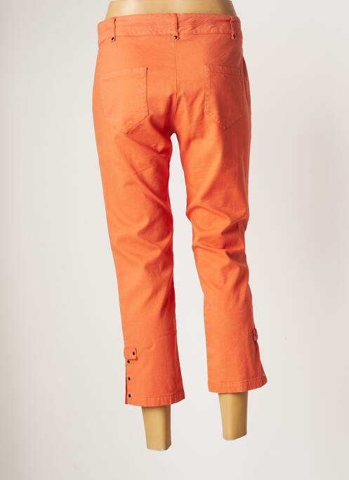 Pantalon trei sferturi portocaliu FRANCE RIVOIRE femeie