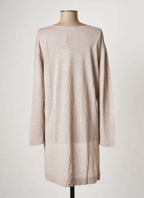 Pulover tunică gri POLES femeie